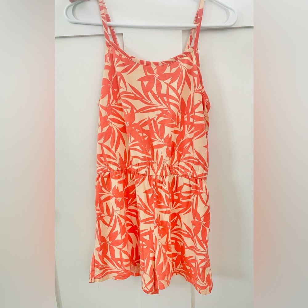 Girls Jumper with Shorts for Summer Orange Jumper for Girls